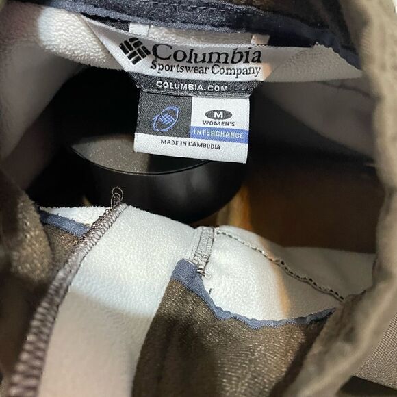 Columbia Interchange Womens Medium Brown Softshell Jacket - Picture 5 of 5